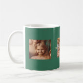Personalized Namesake Family Photo and Year Design Kaffeetasse (Links)