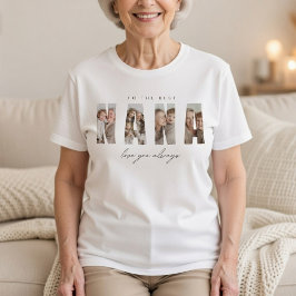 Personalized NANA Photo Custom Grandma  T-Shirt