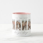 Personalized NANA Photo | Custom Love You Always Tasse (Zentrum)