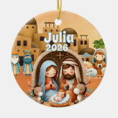 Personalized Nativity Ornament (Vorne)