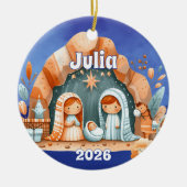 Personalized Nativity Ornament (Vorne)
