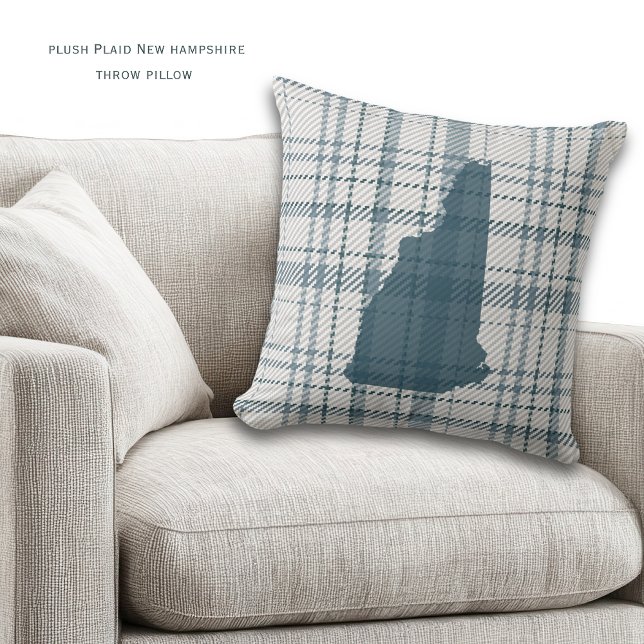 Personalized New Hampshire Granite State Home Deco Kissen (Von Creator hochgeladen)