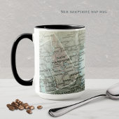 Personalized New Hampshire Map | Coastal NH Mug Tasse