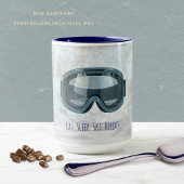 Personalized New Hampshire Ski | Eat Sleep Ski Tasse