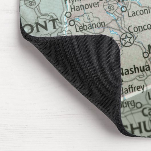 Personalized New Hampshire State Map  Mousepad (Ecke)