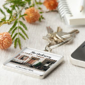 Personalized New Home Photo Schlüsselanhänger (Seite)