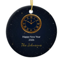 Personalized New Year 2026 Countdown Ornament