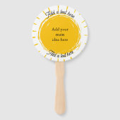 Personalized New Year Book Lover Gift Fächer (Rückseite)