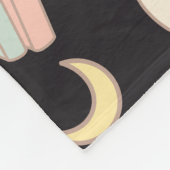 Personalized Night Reading Aesthetic Pattern Magic Fleecedecke (Ecke)
