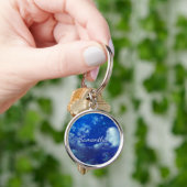 Personalized Night Sky Keychain | Starry Name  Schlüsselanhänger (Hand)