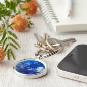 Personalized Night Sky Keychain | Starry Name  Schlüsselanhänger (Seite)