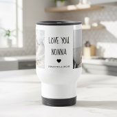 Personalized Nonna Gift | Custom Photo Collage Reisebecher