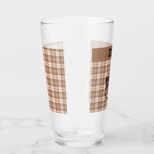 Personalized North Pole Brewing Holiday Ale Glas (Rechts)