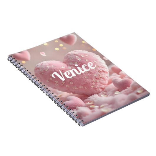 Personalized Notebook Case – Gift for Her Notizblock (Rechte Seite)