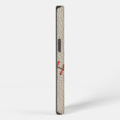 Personalized Number and Name Baseball Custom iPhone Hülle (Rechte Seite)