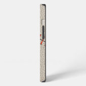 Personalized Number and Name Baseball Custom iPhone Hülle (Linke Seite)