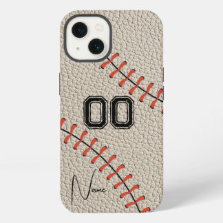Personalized Number and Name Baseball Custom iPhone 13 Hülle