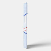 Personalized Number, Center Ice Hockey Player Case-Mate iPhone Hülle (Rückseite / Rechts)