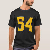 Personalized Number Jersey T-Shirt - Customizable (Vorderseite)