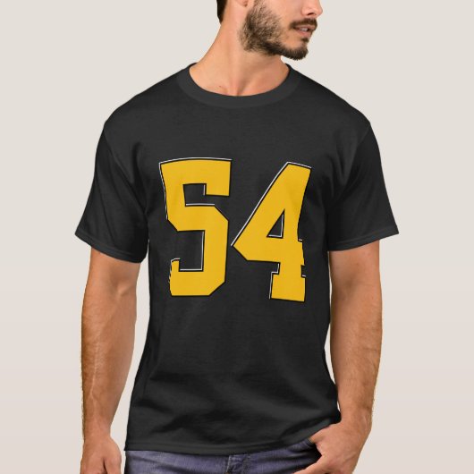 Personalized Number Jersey T-Shirt - Customizable (Vorderseite)