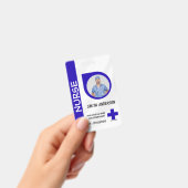 Personalized Nurse ID Badge for Hospital Staff Ausweis (Handheld)