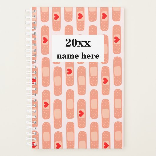 Personalized Nurse Planner Planer (Vorderseite)