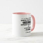 Personalized Nurse Practitioner Tasse (VorderseiteRechts)