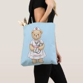 Personalized Nurse Teddy Bear Custom Name Nursing Tasche (Von Nahem)