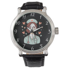 Personalized Nurse Watch | Add Your Photo Armbanduhr