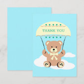 Personalized Nursery wall Art Dankeskarte (Vorne/Hinten)