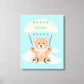 Personalized Nursery wall Art Leinwanddruck (Vorderseite)