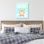 Personalized Nursery wall Art Leinwanddruck (Insitu (Schlafzimmer))