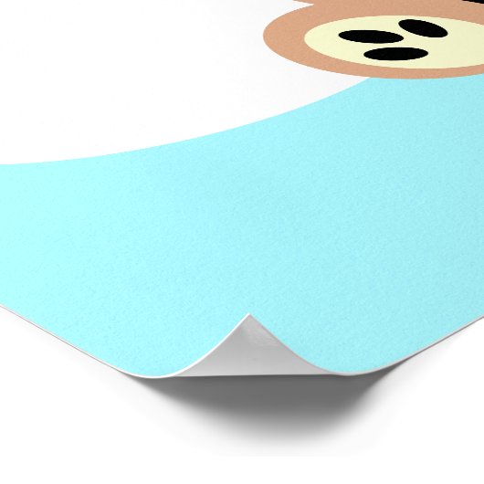 Personalized Nursery wall Art Poster (Ecke)