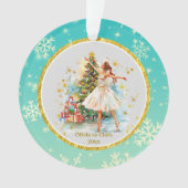 Personalized Nutcracker Ballet Christmas - Gift Ornament (Vorderseite)