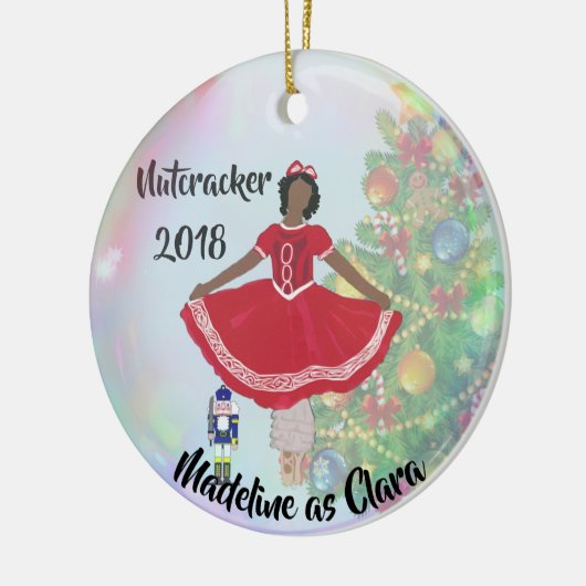 Personalized Nutcracker Ornament - Clara (Links)