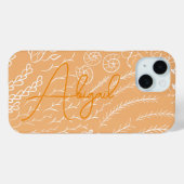 Personalized Ocean Coral Reef Beachy Case-Mate iPhone Hülle (Rückseite (Horizontal))