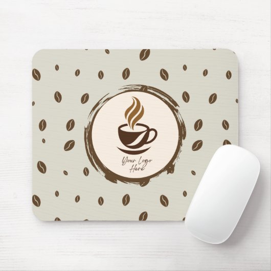 Personalized Office | Coffee Shop Branding Mousepad (Mit Mouse)