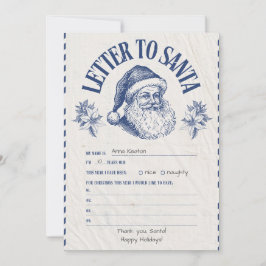 Personalized Official North Pole Letter From Santa Einladung