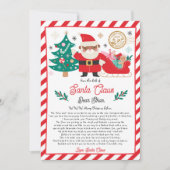 Personalized Official North Pole Letter From Santa Einladung (Vorderseite)