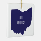 Personalized Ohio Christmas Ornament (Rechts)