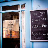 Personalized Opening Hours Window Cling Fensteraufkleber