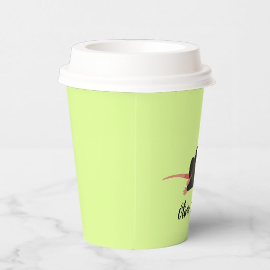 Personalized Opossum Pappbecher (Rechts)