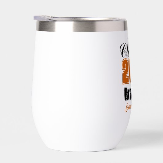 Personalized Orange Class of 2026 Graduation (Rechts)