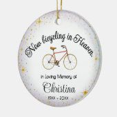 Personalized Ornament | Bicyclist "In Memory" (Links)