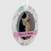 Personalized Ornament – Mimi & Mumu Cats (Vorderseite)