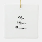 Personalized Ornament with Letter (Rückseite)