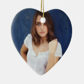 Personalized Ornament with Photo & Custom Message (Rechts)