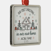 Personalized Our First Christmas Ornament (Rechts)