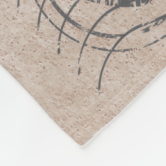 Personalized "Our Love Story" Library Card Fleecedecke (Ecke)