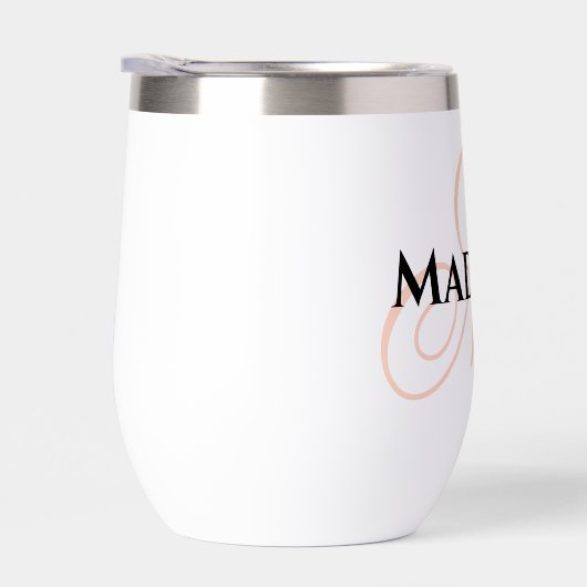 Personalized outdoor wine glass (Rechts)